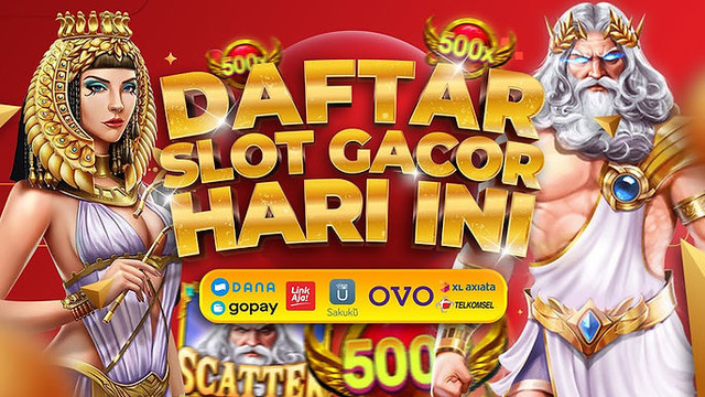 Situs Slot Gacor Online Terpercaya Dengan Jaminan Menang Maxwin Terbesar 2024
